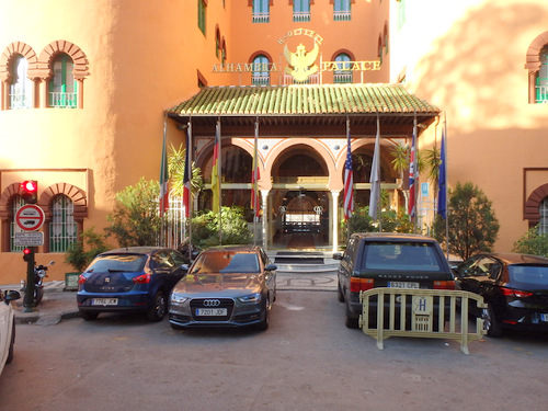 Alhambra Palace Hotel, Granada, Spain.